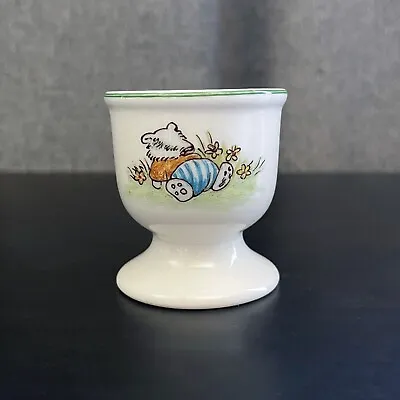 VILLEROY & BOCH Foxwood Tales Badger Porcelain Egg Cup - RARE • $45.99