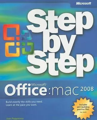 Microsoft Office 2008 For Mac Step By Step By Preppernau Joan • $5.80