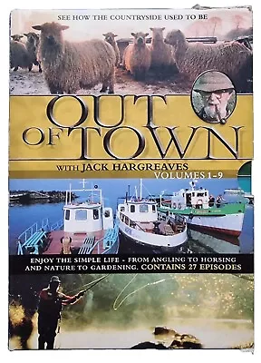 Out Of Town - With Jack Hargreaves: Volumes 1-9 DVD 1988 (2007) 27 Episodes! • £72.99