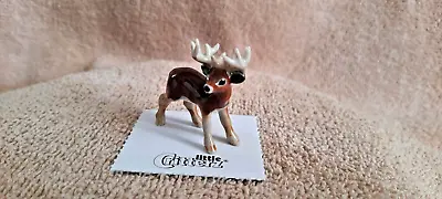 LITTLE CRITTERZ Deer  Buck  Miniature Figurine New FREE SHIPPING LC968 • $12.99