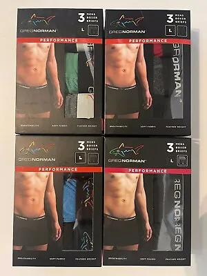 Greg Norman Underwear Boxer Briefs Performance Tag Free  Athletic Mens • $19.40