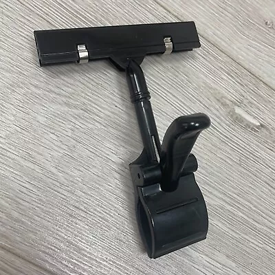 £3 • Buy 1 X Ticket Holder Price Clip Sign POS Card Clothes Garment Rail Tube Black New