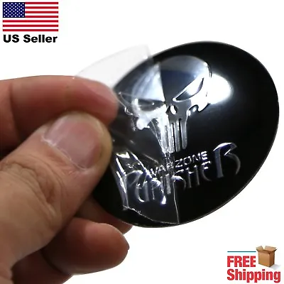 DOME SHAPE 3D Metal Warzone Punisher Auto Sticker Decal Emblem 2.20  • $5.94