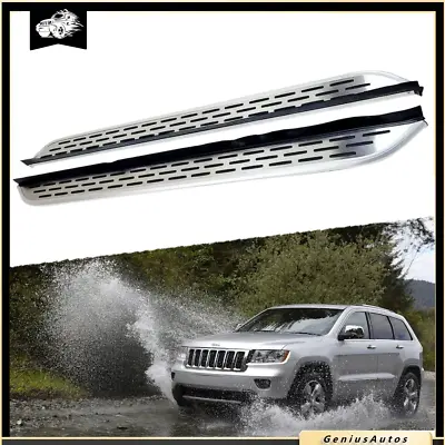 Running Boards Side Steps Nerf Bars Pedal Fits For JEEP Grand Cherokee 2011-2021 • $521.46