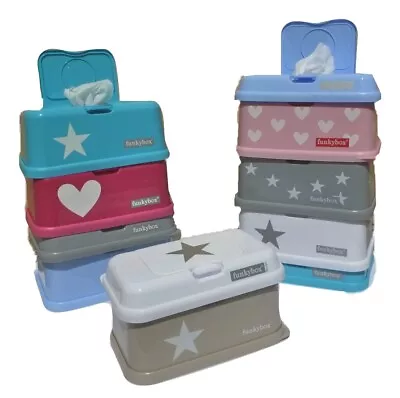 Baby Wipes Box Funkybox Brand Wipes Dispenser - Set Of 2nds • $30