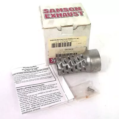 Samson Exhaust Baffle 1-3/4x4 For 2-1/4 Pipe DS210630 • $35