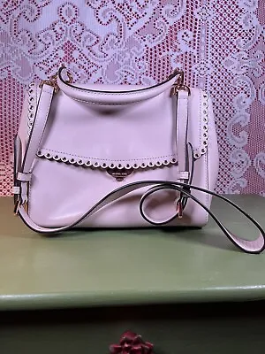 Michael Kors Ava Scalloped Pink/Rose Gold Purse • $125