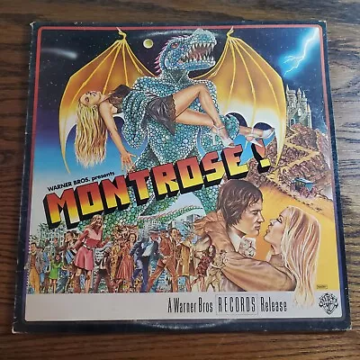 MONTROSE  Warner Bros. Present Montrose!  Vinyl LP - 1975 Warner Bros. BS 2892 • $28.82