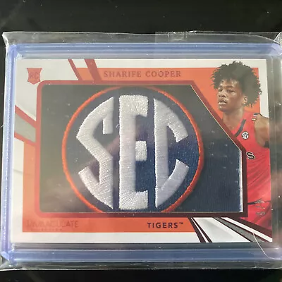 2021 Immaculate Sharife Cooper SEC Auburn Patch 4/5 • $260