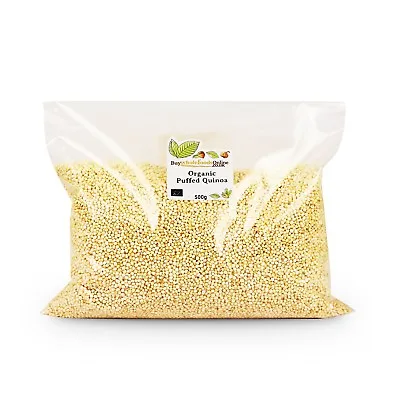 £10.34 • Buy Organic Puffed Quinoa 500g | Buy Whole Foods Online | Free UK Mainland P&P