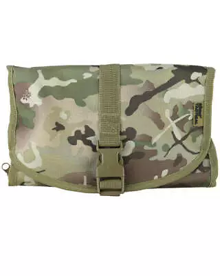 Military Wash Bag MTP BTP Cadet Waterproof Pouch Mirror British Army Field Kit • £11.99