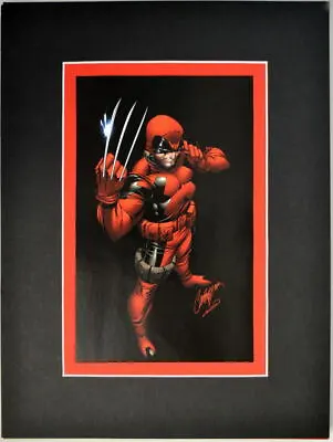 SAVAGE WOLVERINE #1 VARIANT Cover PRINT Professionally Matted Campbell DEADPOOL • $24.99