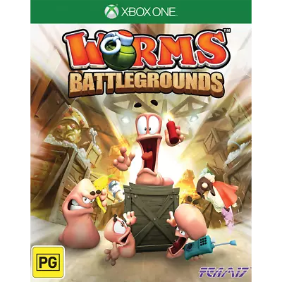 Worms Battlegrounds Xbox One Aus Game • $15.95