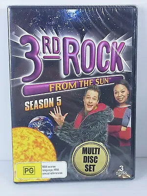 NEW & SEALED 3rd Rock From The Sun Season 5 Region 4 DVD 3-Disc Set 22 Episodes • $21