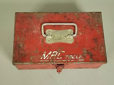 Vintage Mac Tools Portable Tool Box Metal Case Approximately 9  X  5.5  X 3  • $29.99