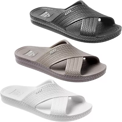 £32.95 • Buy Reef Womens Water X Slide Summer Beach Pool Sandals Thongs Flip Flops Sliders