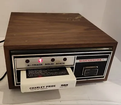 Vintage Masterwork 466 Solid State 8-Track Player For Repair AS-IS • $26.99