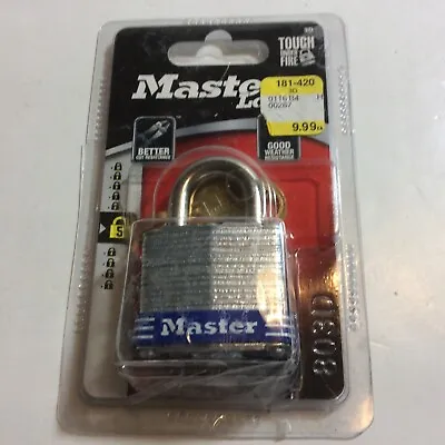 Master Lock 803D 13/16in 21mm Padlock 1-3/4in 44mm Lock With 2 Keys NEW • $8.95