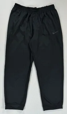 Men's Nike AT3253 Dri-Fit Dry Standard Fit Black Basketball Athletic Pants • $44.99