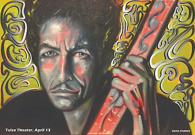 $25 • Buy Bob Dylan Concert Poster, Tulsa, 2022