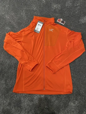 £99.99 • Buy Arc'teryx Delta Lightweight Fleece Jacket Full Zip Orange Size Large