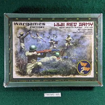 Red Army Late War - 31 Figures - Wargames Factory • $39.95