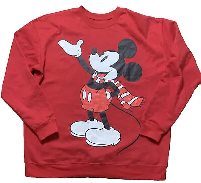 Disney Mickey Mouse Sweatshirt Adult XL Pullover Winter • $10