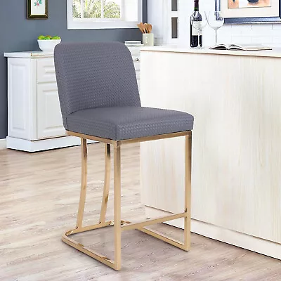 24 Inch Counter Height Bar Stools Upholstered Island Stool Kitchen Dining Chair • $29.99