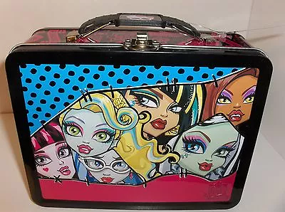 Freaky Fab-Monster High.Mattel.Raised Graphics`Metal Lunchbox`New-W/Tag`Free 2US • $17