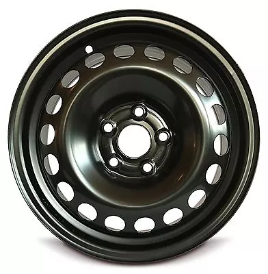 $99.53 • Buy New Wheel For 2006-2014 Volkswagen Golf 15 Inch Black Steel Rim