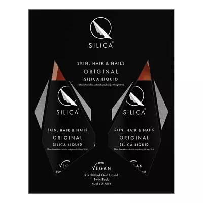 Qsilica Skin Hair & Nails 2 X 500ml Oral Liquid • $59.90