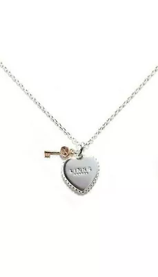 Links Of London Necklace With Heart And Key Charms New In Box Sealed! • £20