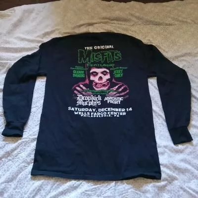 Misfits Original Lineup Reunion Concert Tshirt Long Sleeve Mens Medium Punk  • $19.98