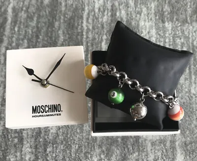 Moschino “Time 4 Pool” Billiards Watch Charm Bracelet • $349