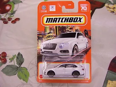 1/64th Die-Cast Cars Matchbox Hot Wheels  Bentley Bentayga  #112 • $2.95