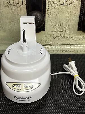 Cuisinart Mini-Prep Plus Food Processor 2 Cup DLC-2A Motor Base Only Tested EUC • $22.88