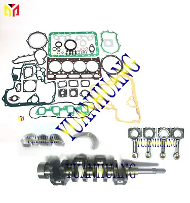 $998 • Buy V2403 Crankshaft Con Rod Engine Gasket Kit Bearing For KUBOTA Bobcat Tractor  