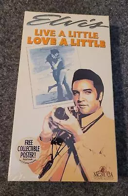 Elvis Presley Live A Little Love A Little VHS Tape Movie BRAND NEW SEALED N2 • $5.99