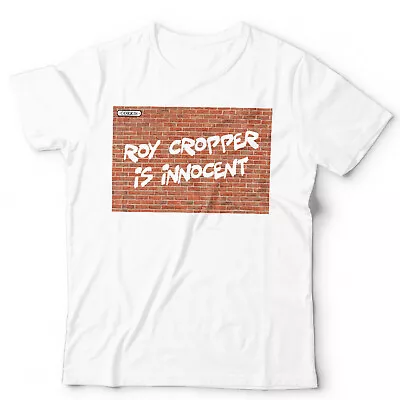 Roy Cropper Is Innocent Tshirt Unisex & Kids Funny TV Retro White Tshirt • £9.99