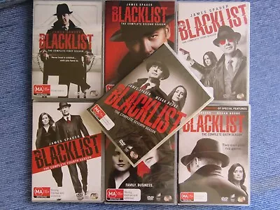 Blacklist Complete Season 1 To 7 Dvd Tv James Spader Megan Boone Fbi 6 5 4 3 2 • $95