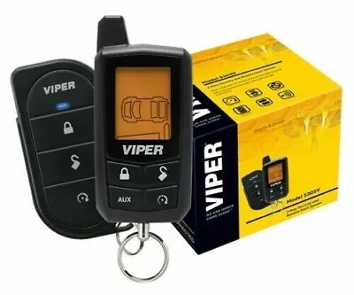 Viper 5305V Remote Start Pager LCD Car Alarm Security System 1/4 MILE RANGE • $149.99