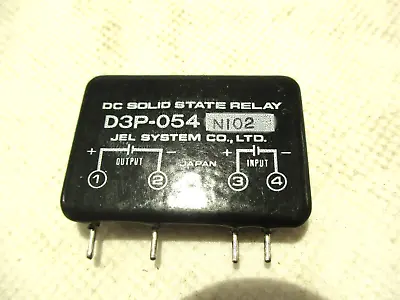 New Jel System D3p-054 N102 Dc Solid State Relay Japan • $8.99