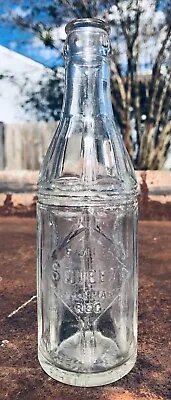 Old 1926 SQUEEZE Soda Bottle CLARKSDALE MISS. (Mississippi) Art Deco • $16