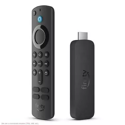 Amazon Fire TV Stick 4K Ultra HD Streaming Media Player Alexa Voice Remote (2023 • $33.29