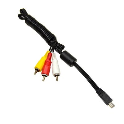 £10.50 • Buy Mini USB A 3 Rca Av Cable For Canon Powershot Series Digital Camera AVC-DC400ST