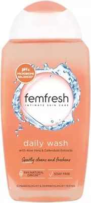 £2.99 • Buy Femfresh Everyday Care Daily Intimate Vaginal Wash – 250 Ml (Pack Of 1)