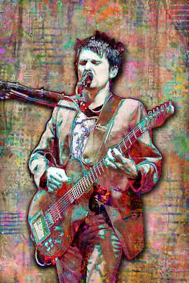 Muse Matt Bellamy Poster Muse Tribute Fine Art FREE SHIPPING US • $59.99