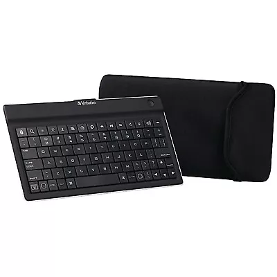 Verbatim Ultraslim Bluetooth Mobile Keyboard - Black • $149.99
