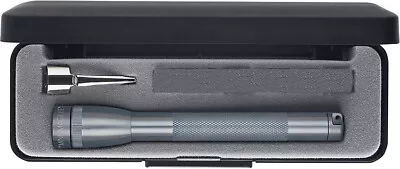 Mag-Lite Mini Gray 5  Aluminum Water Resistant Flashlight H027 • $14.95