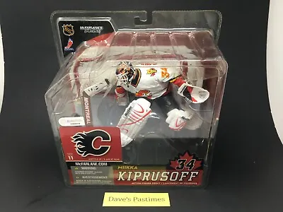 McFarlane Miikka Kiprusoff Calgary Flames White Variant NHL 11 Action Figure  F1 • $29.98